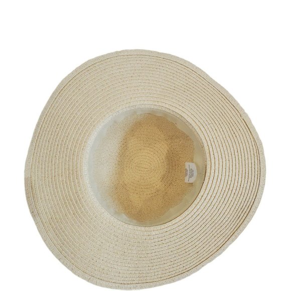 Target Sun Hat Beach Hat Straw Wide Brim Tassles - Picture 6 of 8